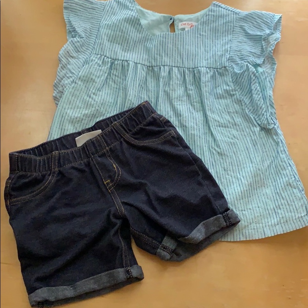 Adorable blue outfit